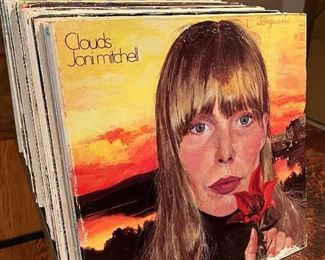 LP record collection