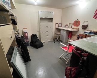 Lower level medical office