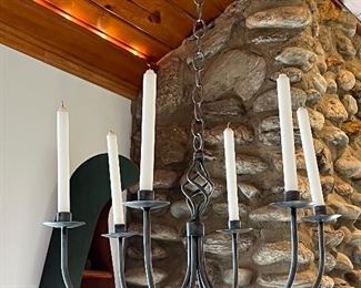 Hanging candelabra