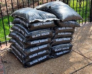Bags of mulch