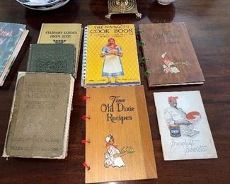 Vintage cookbooks