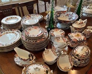 Royal Crown Derby china and serving pieces