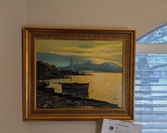 Vintage Framed Reproduction