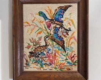 Framed Needlepoint 