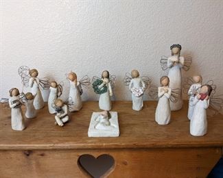 Assorted Willow Tree Figurines