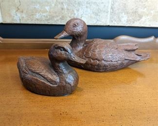 Vintage Red Mill Mfg. Duck Decoys