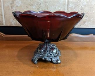 Glass Candy Dish