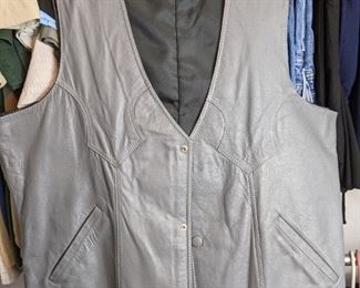 Leather Vest