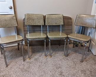 Retro Diner Style Table and Chairs