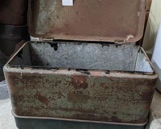 Vintage Metal Chest