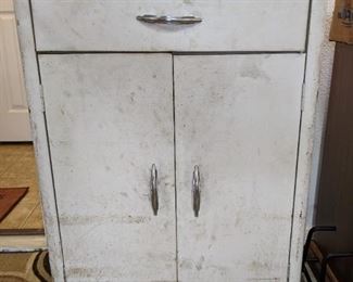 Vintage Enamel Cabinet