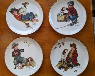 Gorham Norman Rockwell Collector's Plates