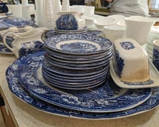 Liberty Blue Dining Set