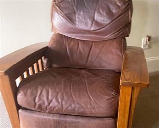 Same leather recliner