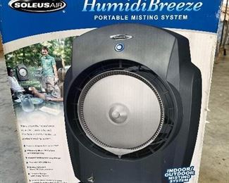 Portable misting system