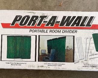 Port a while room divider