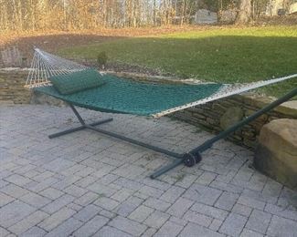 Green hammock. From Hatteras hammocks Greenville North Carolina.