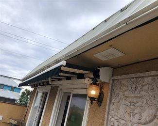 Several Pineapple Carriage Lights