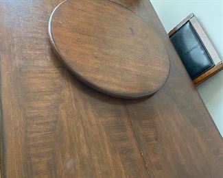 Top Of The Rich Wood High Top Table