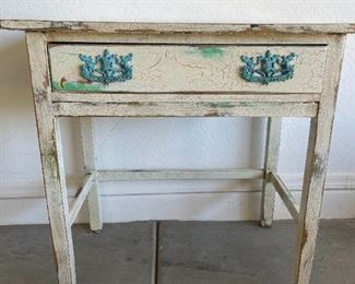 Antiqued Table Desk