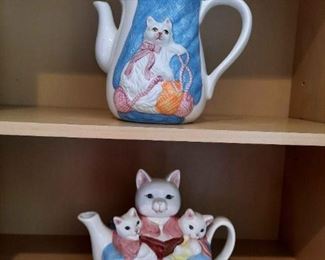 Cat Teapots