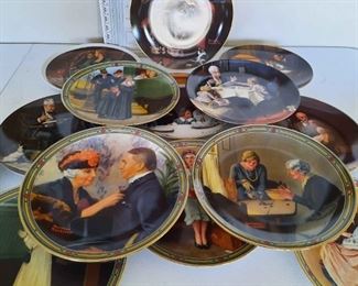 Norman Rockwell Collectors Plates