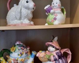 Rabbit Teapots