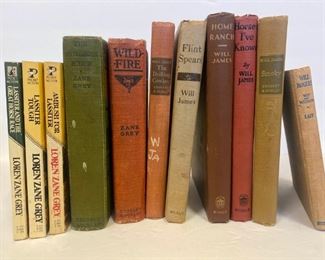 J049 Will James Zane Grey Cowboy Novels
