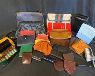 J075 Leather Coin Purses Wallets and More