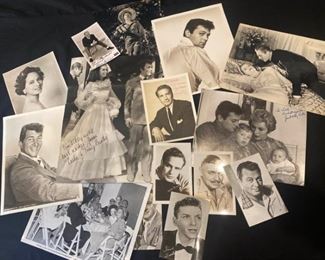 J083 Tony Curtis Autographed Photos More