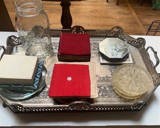84 Silver tray