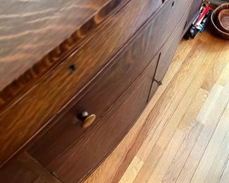 Amazing quarter sawn oak buffet