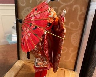 Geisha doll - encased 