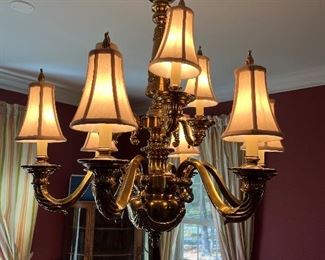 8  Arm chandelier