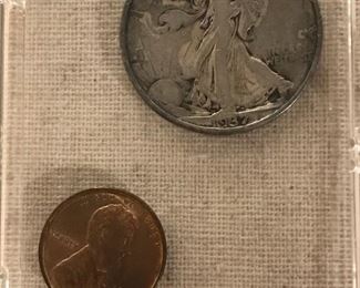 1937 Liberty Walking half dollar