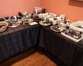 Designer makeup and nail polish