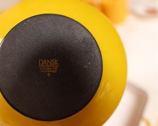 vintage mid-century Dansk Kobenstyle enamelware 