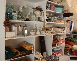 vintage toys, dolls, linens