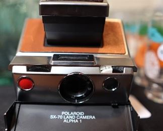 Vintage Polaroid camera