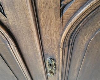 Antique 13 piece Library wall unit bookcase