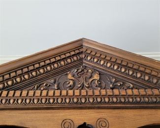 Antique 13 piece Library wall unit bookcase