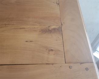 Antique buffet chest with Brass centerpiece 