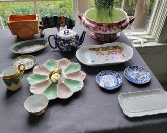 Glass and Porcelain Lot