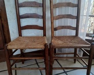 Vintage wood chairs
