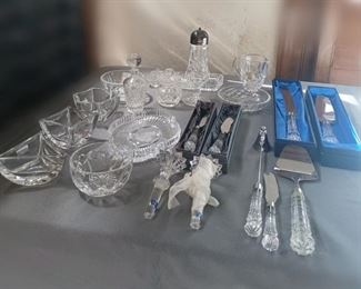 Entertaining Lot with Waterford Crystal