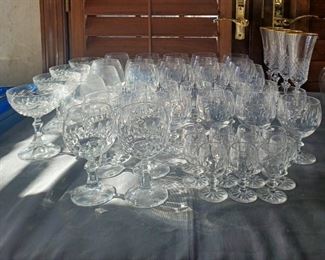 Crystal Glasses Lot