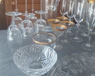 Misc Glassware Lot