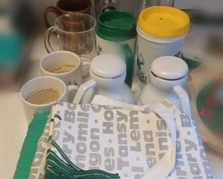 Cups and Aprons Lot