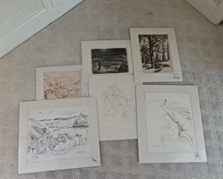 Freddie James Signature Drawings