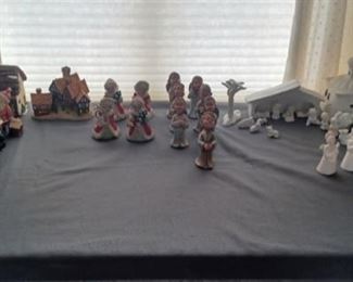 Christmas Figurines Lot